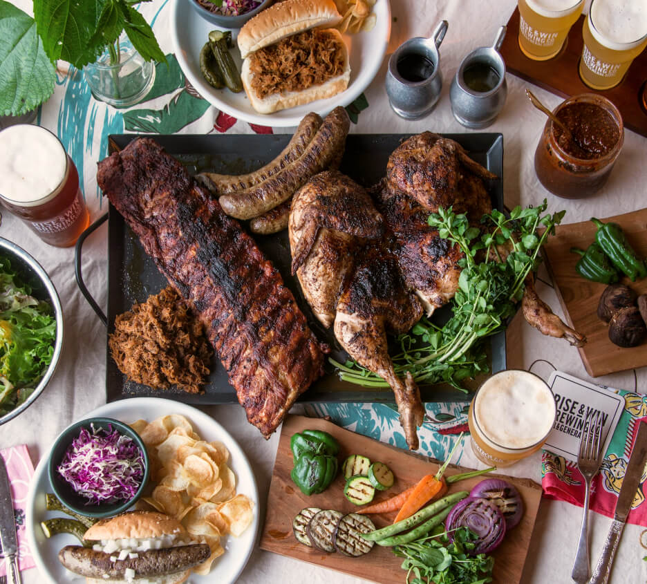 image: RISE&WIN BREWING CO. BBQ&GENERAL STORE