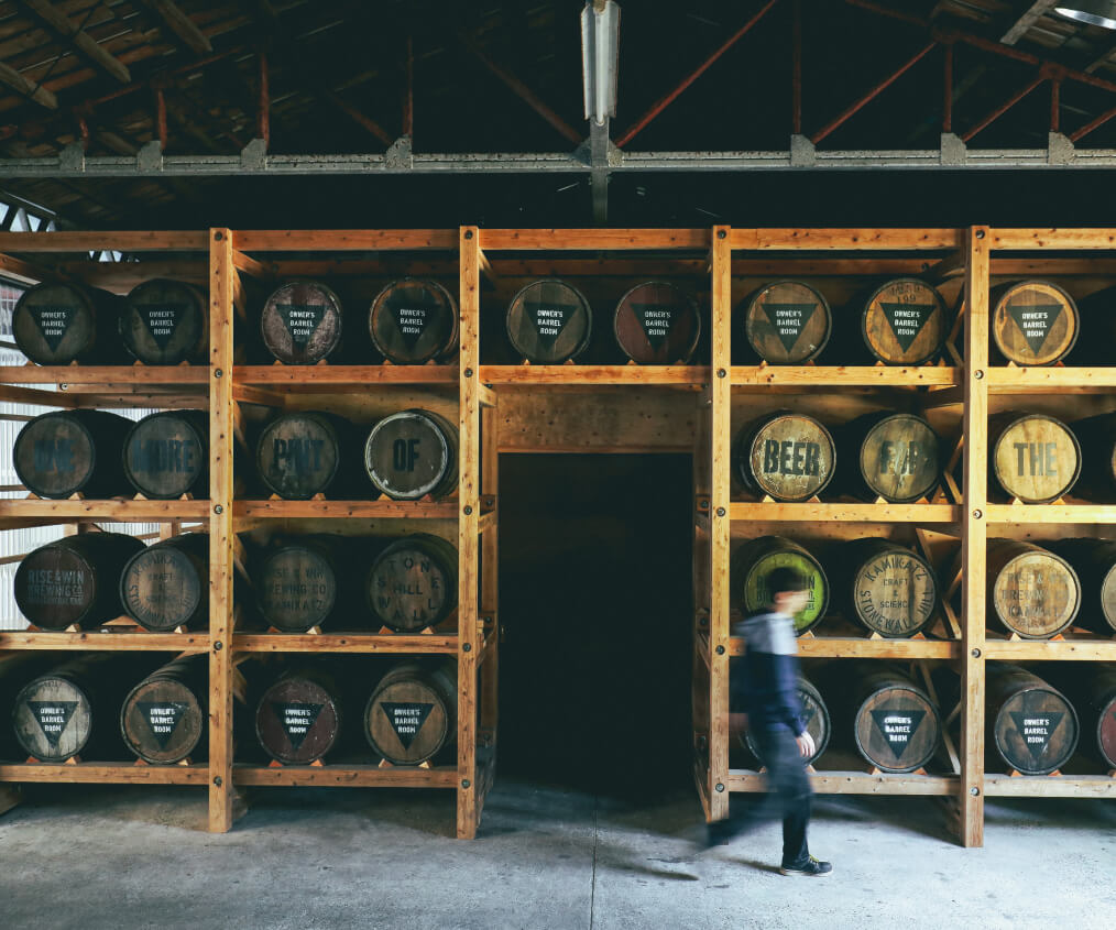 写真：クラフトビール醸造所