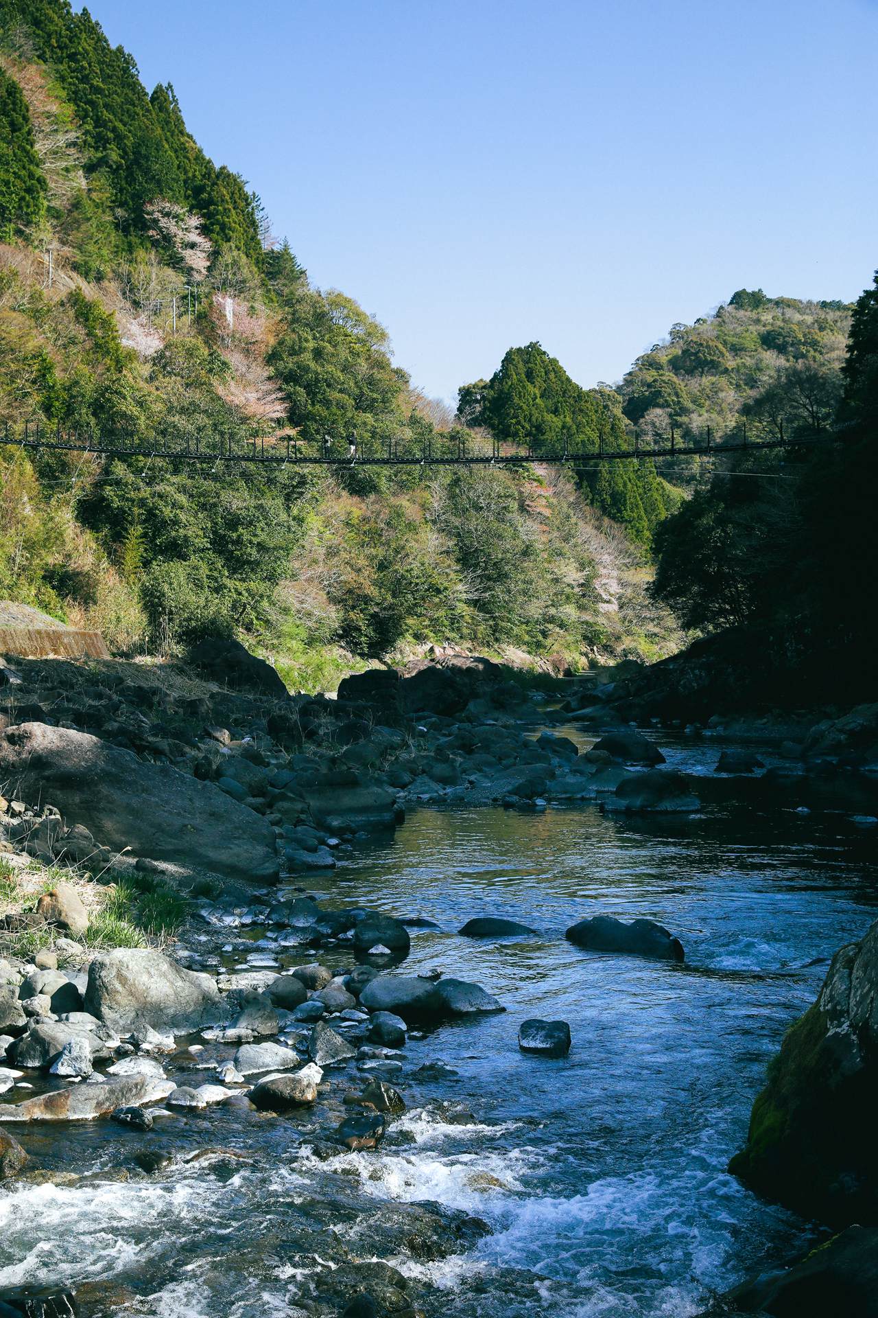 川遊び